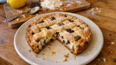 Ricotta Chocolate Chip Crostata: A Simple Italian Tart With a Creamy, Sliceable Center