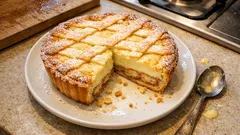 This Italian Lemon Crostata Bakes Up in Clean Slices—Thanks to a Simple Ladyfinger Layer