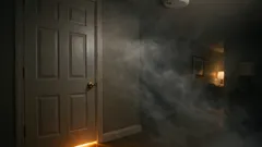 Why you should sleep with your bedroom door closed for fire safety