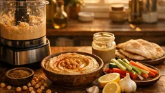 How to make homemade hummus in 5 minutes (better than store-bought)