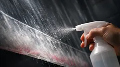 How to clean a shower curtain with vinegar and get rid of soap scum fast