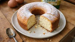 Ciambellone Nuvola: A Light, Gluten-Free Italian Ring Cake for Coffee Breaks