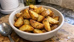 Crispy Air Fryer Roasted Potatoes with Rosemary (Ready in About 20 Minutes)