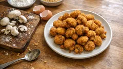 Crispy Italian Fried Mushrooms (Funghi Champignon Fritti) You Can Make at Home