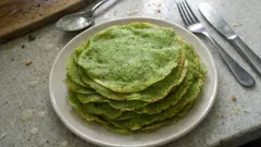 Spinach Crespelle (Italian Savory Crepes) That Stay Tender and Easy to Fill