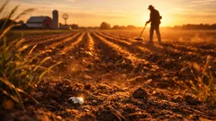 Hundreds of Celtic gold and silver coins found in a farm field reveal Iron Age trade