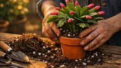 How to repot a Christmas cactus for fuller growth and more blooms