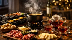 The best drink for raclette and fondue isn’t wine, and it may help you feel less heavy